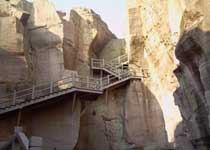 岱山石壁残照 岱山石壁残照