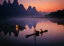 阳朔白沙渔火天气 阳朔白沙渔火天气