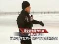 直播被雪“吞噬”记者淡定应对