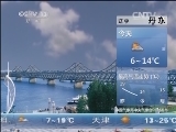 早间天气预报