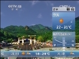 早间天气预报