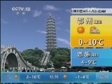午间天气预报
