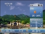早间天气预报
