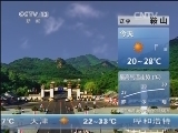 早间天气预报