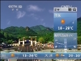 早间天气预报