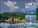 早间天气预报