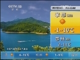 午间天气预报