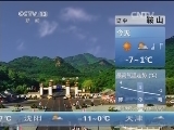 早间天气预报