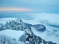 踏春赏雪峨眉山