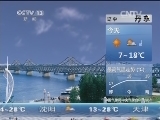 早间天气预报