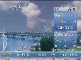 早间天气预报