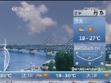 早间天气预报