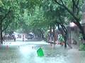 钦州连降暴雨城区多处内涝