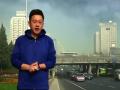 新闻联播天气预报主持人户外科普北京暴雨